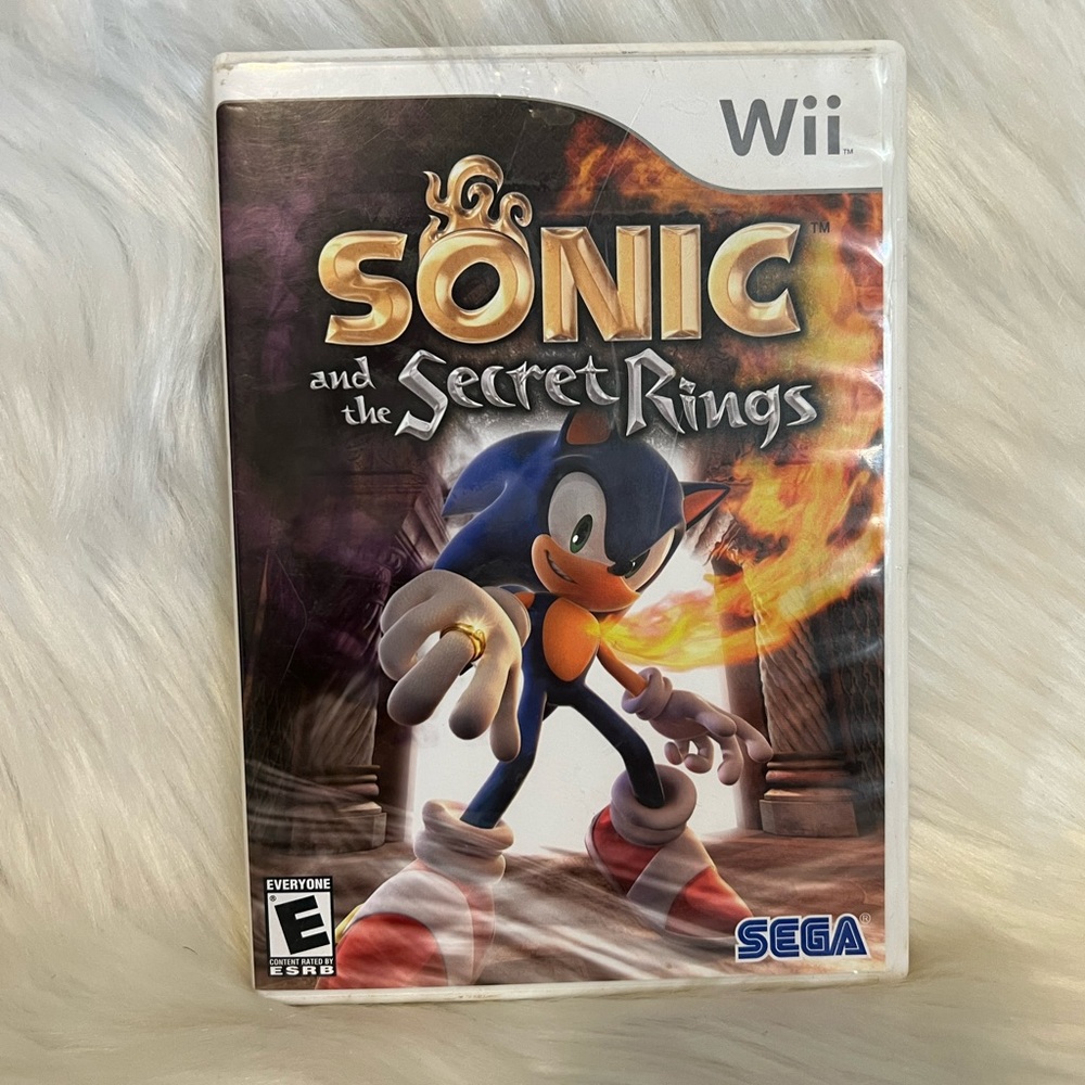 COPY - Wii Game Sonic & The Secret Rings
